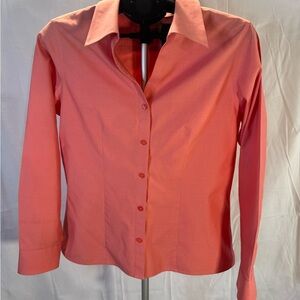 Westbound Women's Coral Button-Down Shirt